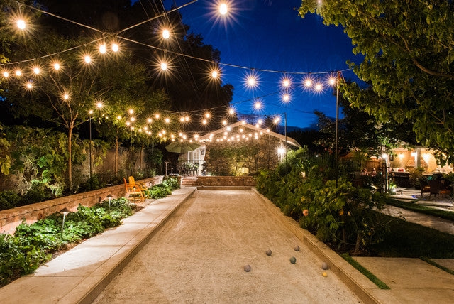 Bocce court playing surface