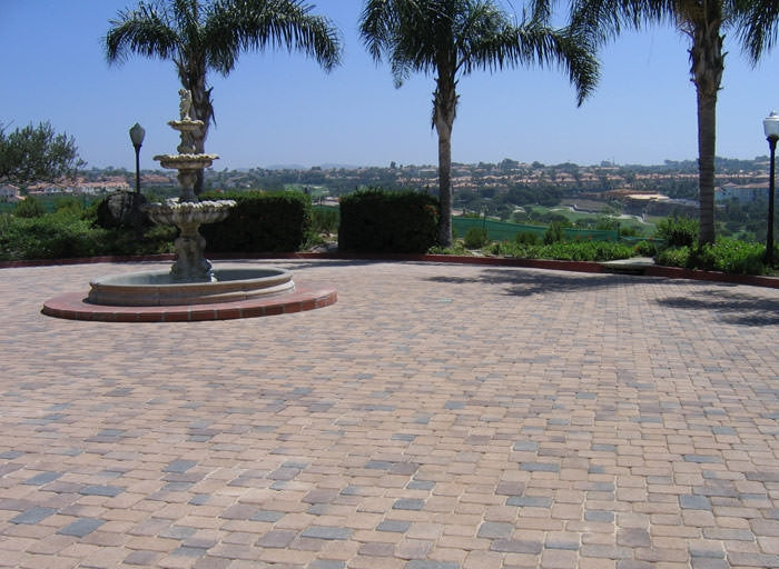 Paver patio ready for fall