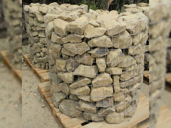 Wall rock and building stone for a dry-stacked wall