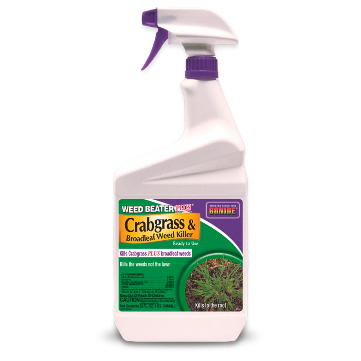 Bonide Weed Beater Plus Crabgrass & Broadleaf Weed Killer Ready-to-Use