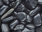 Black Polished Pebbles