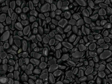 Black Polished Pebbles