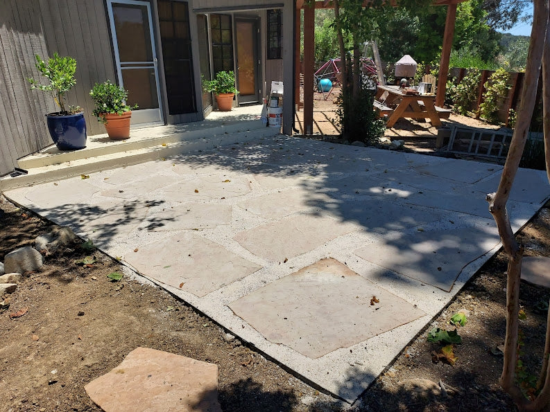 White Ice Decomposed Granite
