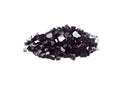 Black Reflective Fire Glass