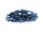 Sky Blue Reflective Fire Glass
