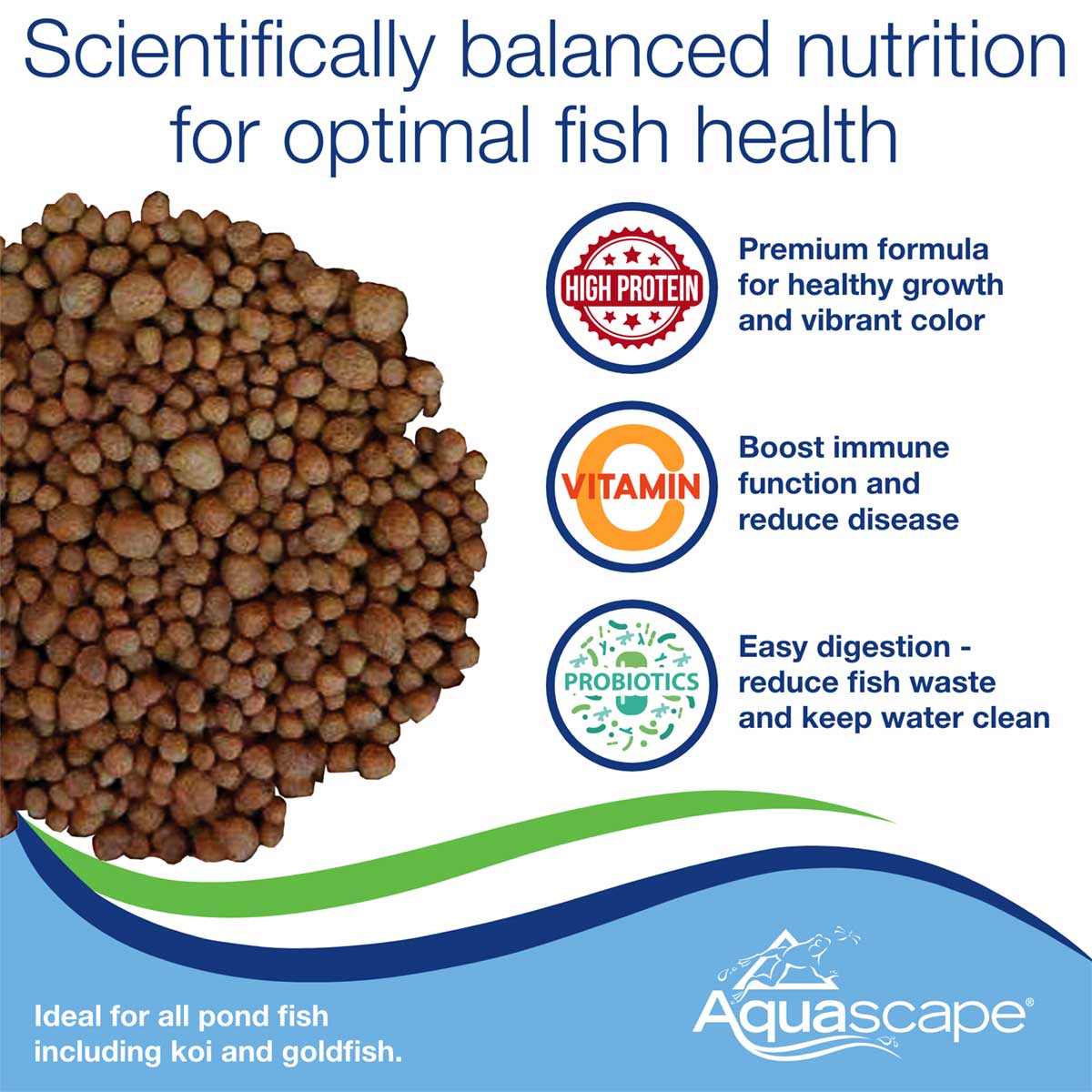 Premium Staple Fish Food-Small Pellets - 1.1 Lb / 500 G – image 4