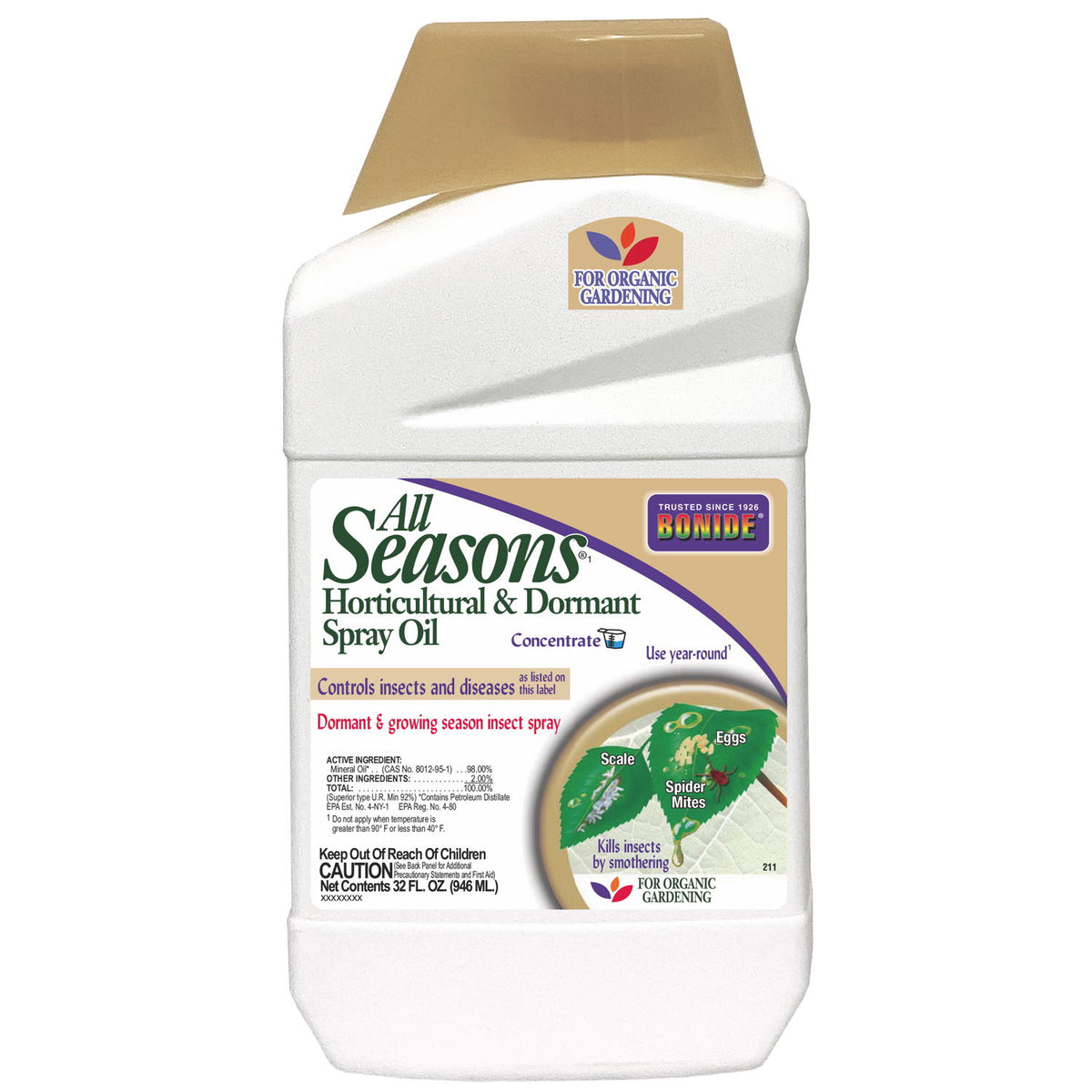 Bonide All Seasons Horticultural Oil Concentrate