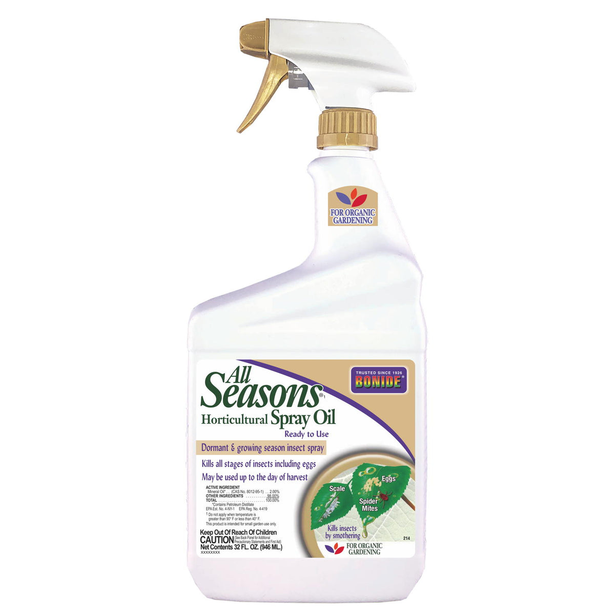 Bonide All Seasons Horticultural Oil Ready-to-Use