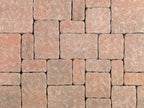 Estate Cobble Pavers Cream-Terracotta-Brown