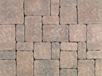 Estate Cobble Pavers Cream Brown