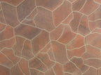 Slaton Random Pavers Terracotta & Brown