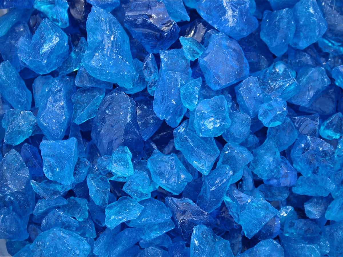 Turquoise Landscape Glass