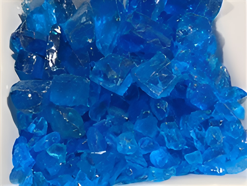 Turquoise Fire Glass