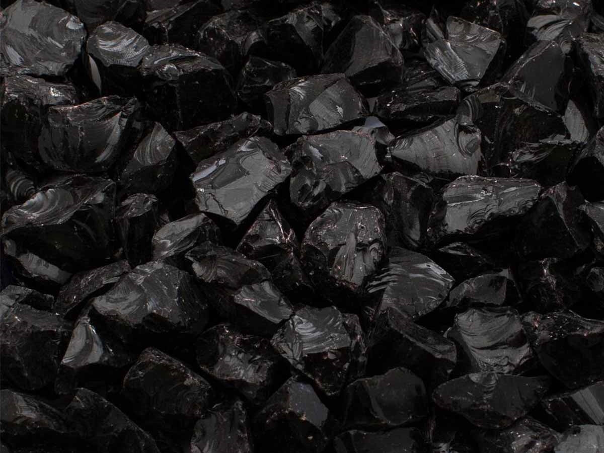 Black Fire Glass