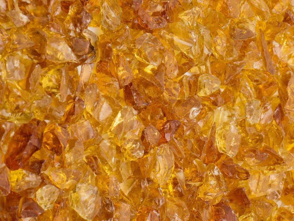 Chestnut Fire Glass