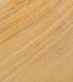 Arizona Buckskin Stripe & Swirl Flagstone Standup 2" grade, large select flagstone slabs stood on edge and strapped for delivery