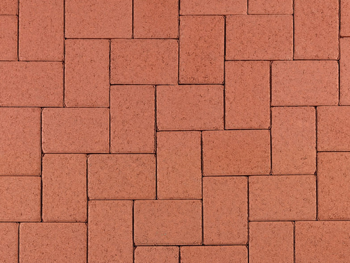 Appian Cobble Pavers Red