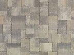 Castle Cobble Pavers Gray-Moss-Charcoal