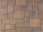 Courtyard Pavers Cream-Brown-Charcoal