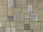 Courtyard Pavers Gray-Moss-Charcoal