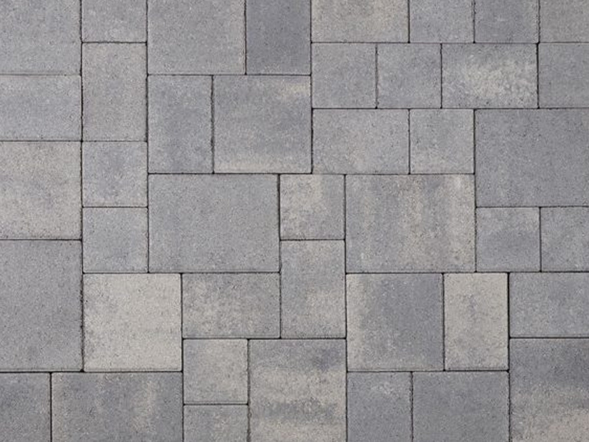 Courtyard Pavers Dark Gray-Pewter-Charcoal