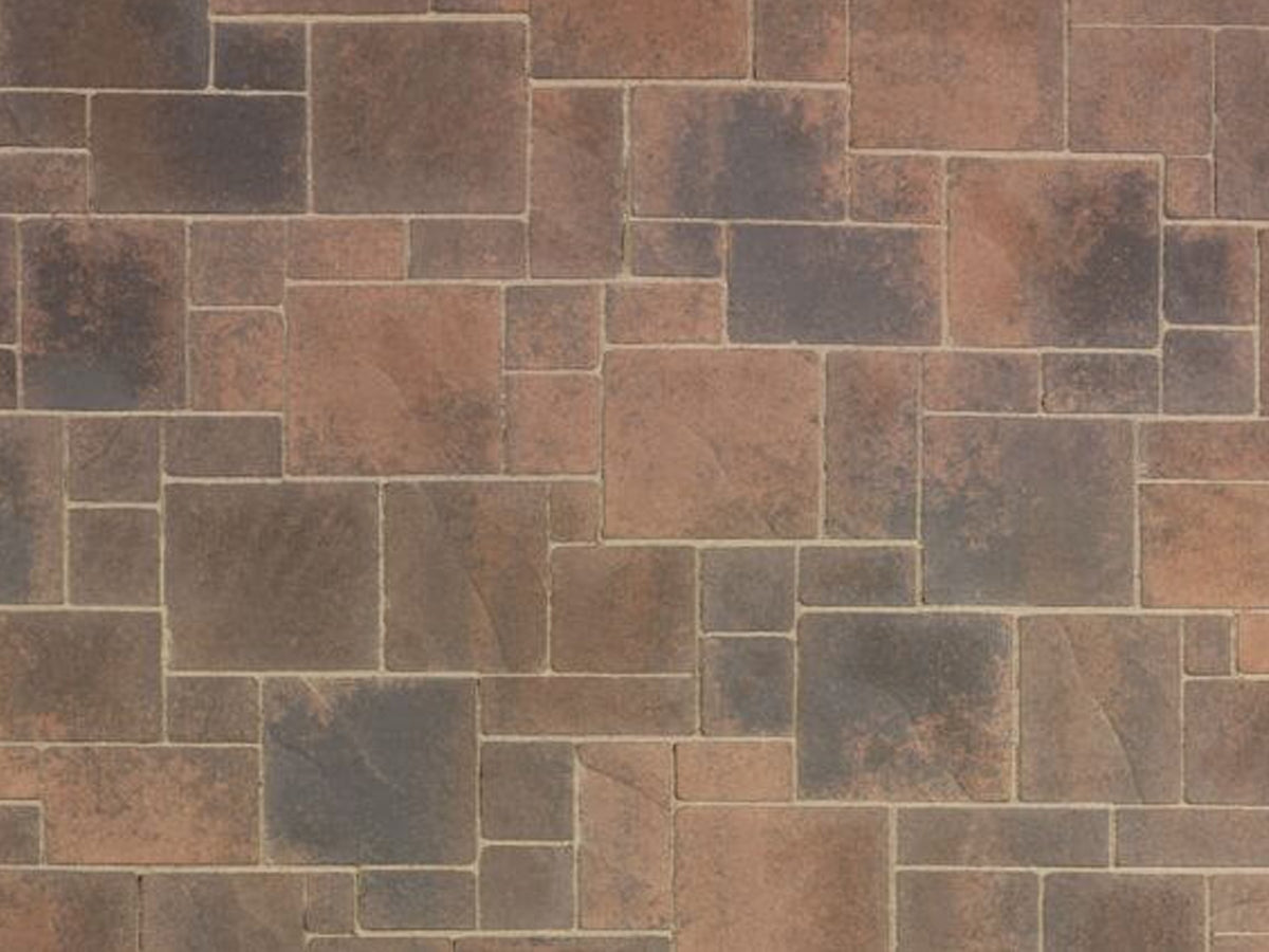 Heartland Pavers Cream-Brown-Charcoal