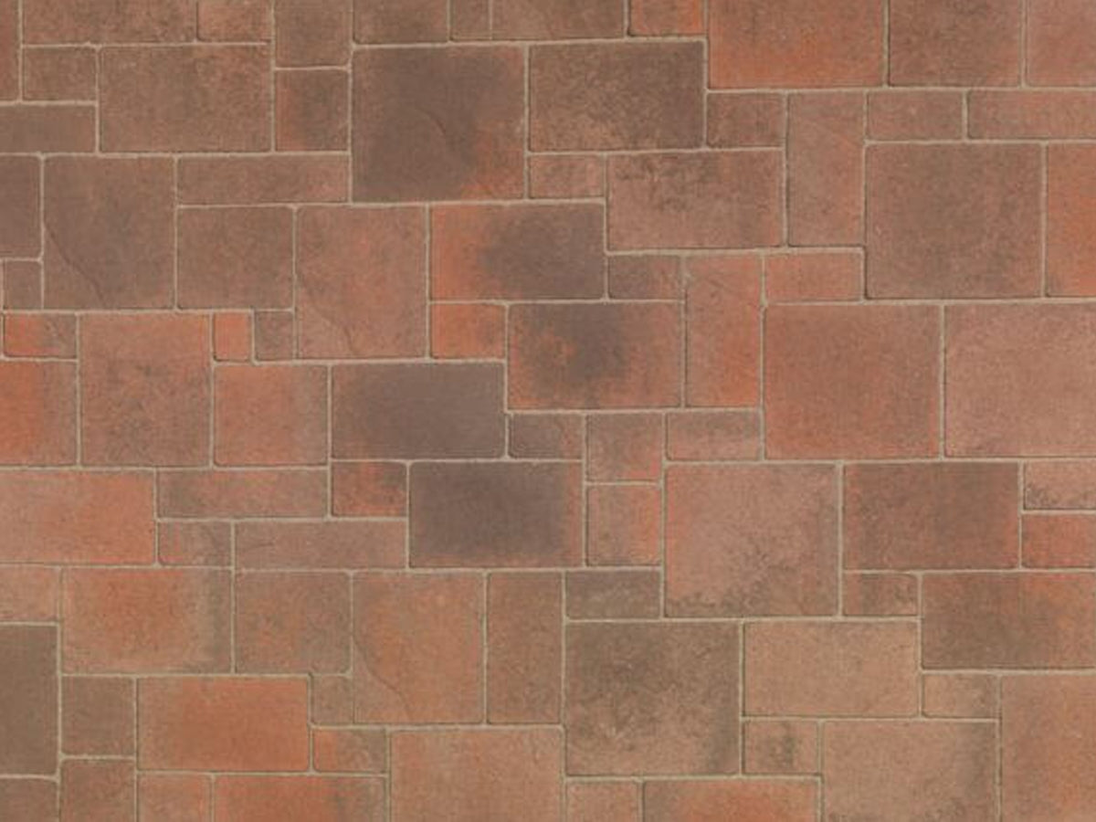 Heartland Pavers Cream-Brown-Terracotta