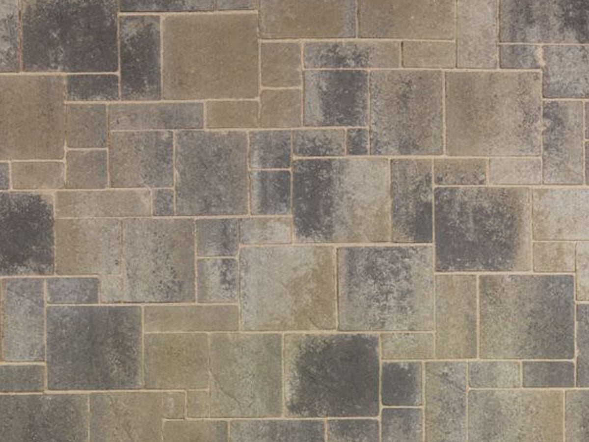 Heartland Pavers Gray-Moss-Charcoal