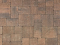 Slate Stone Pavers Blended Color - Cream-Brown-Charcoal