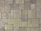 Slate Stone Pavers Blended Color - Gray-Moss-Charcoal