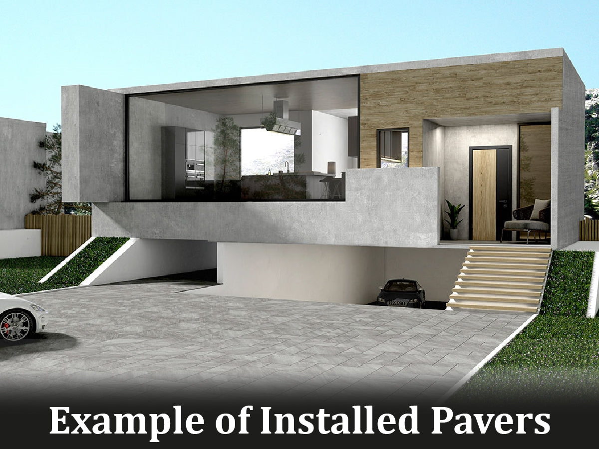 Fossil Snow Pavers