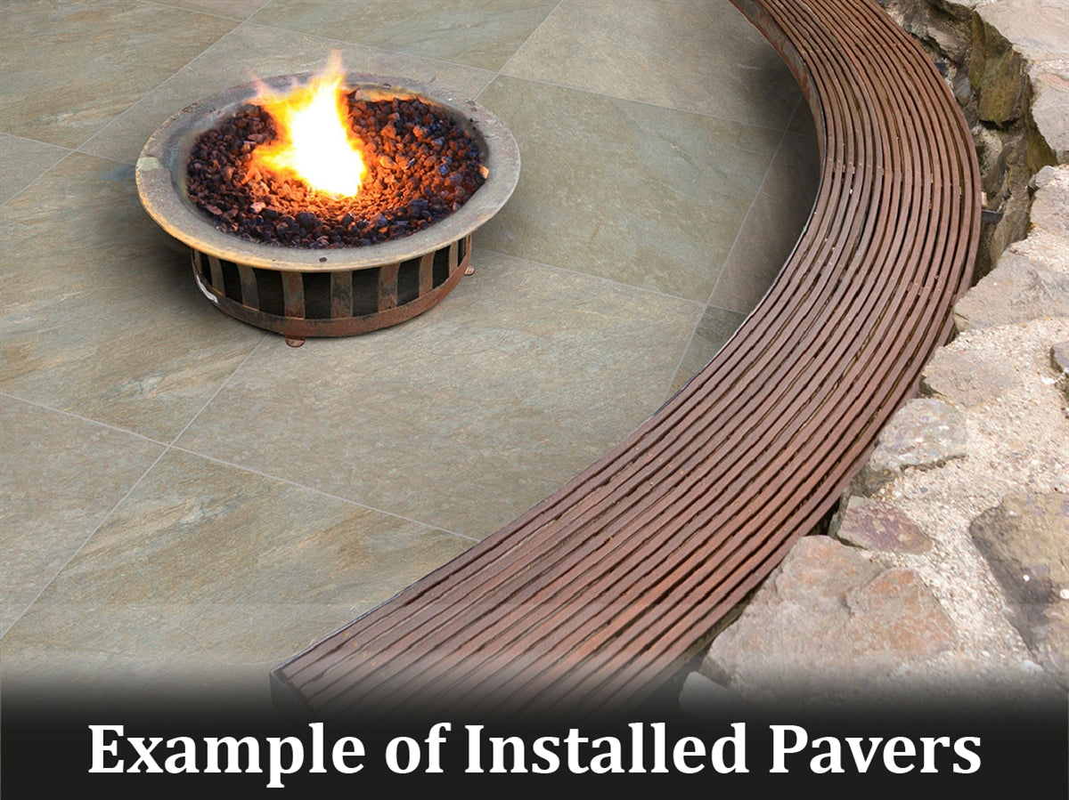 Golden White Pavers
