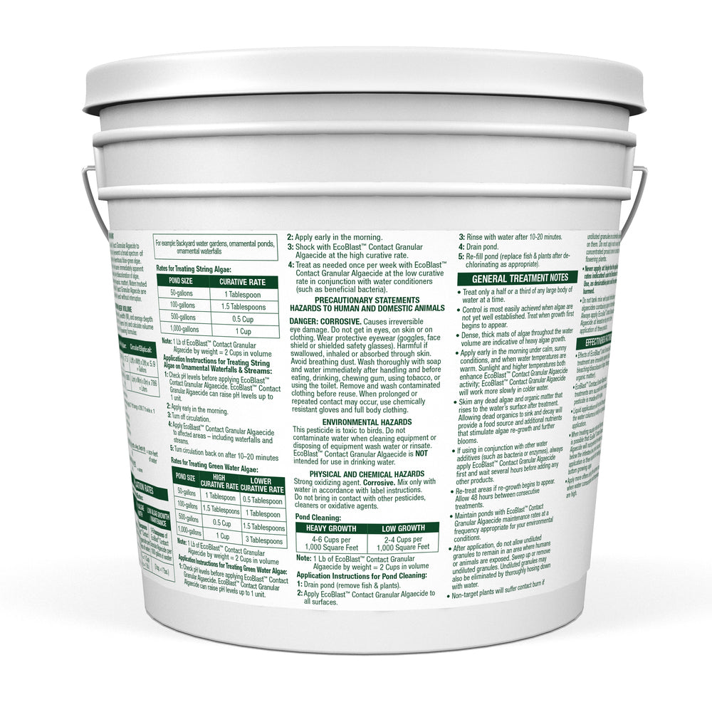 Ecoblast® Contact Granular Algaecide - 7 Lb / 3.2 Kg – image 3