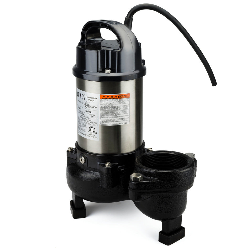 12-Pn 10,000 Solids-Handling Pond Pump – image 3
