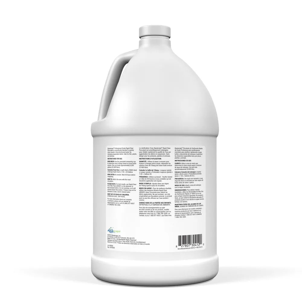 Rapid Clear Flocculant Professional Grade - 1 Gal / 3.78 L – image 2