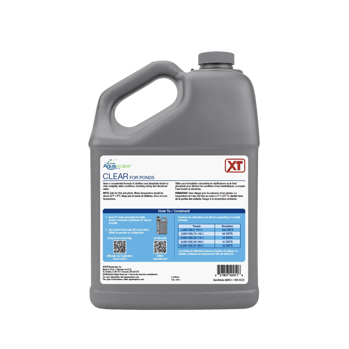 Clear For Ponds Xt - 1 Gal / 3.78 L – image 2