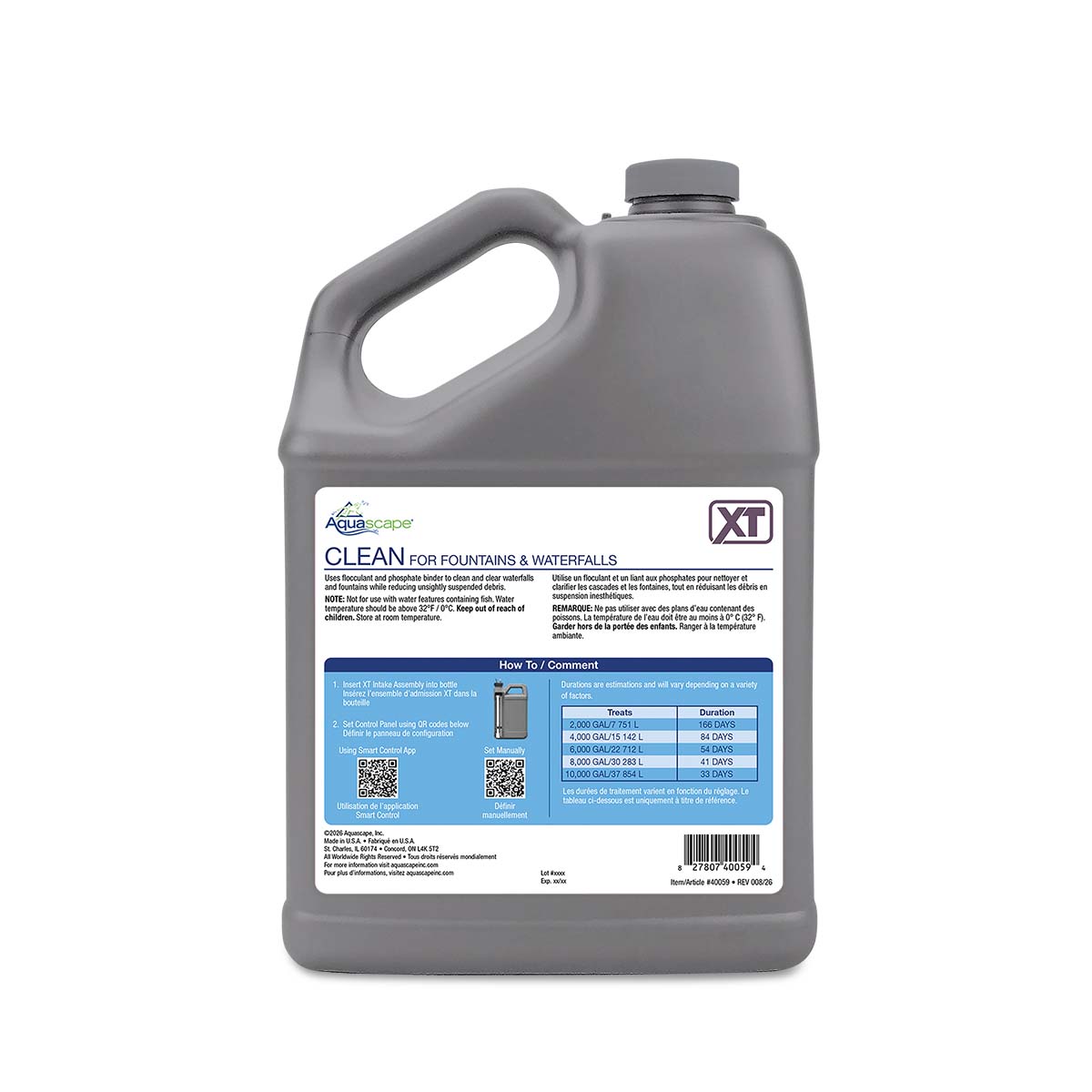 Clean For Fountains And Waterfalls Xt - 1 Gal / 3.78 L – image 3