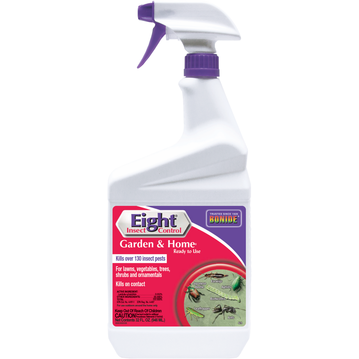 Bonide Eight Insect Control for Garden & Home: Ready-to-Use Spray