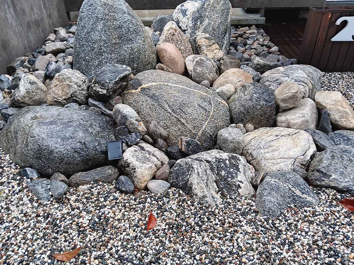 Black and White Zen Pebbles
