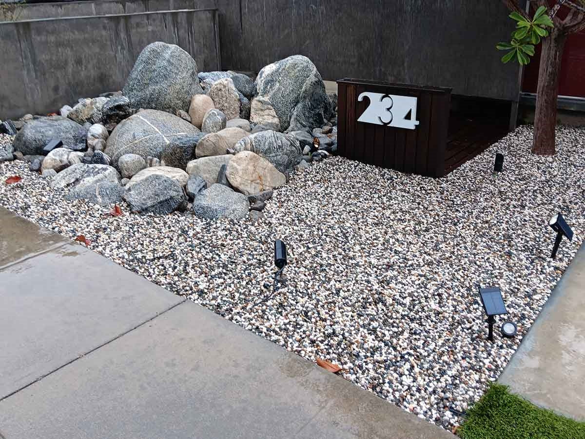 Black and White Zen Pebbles