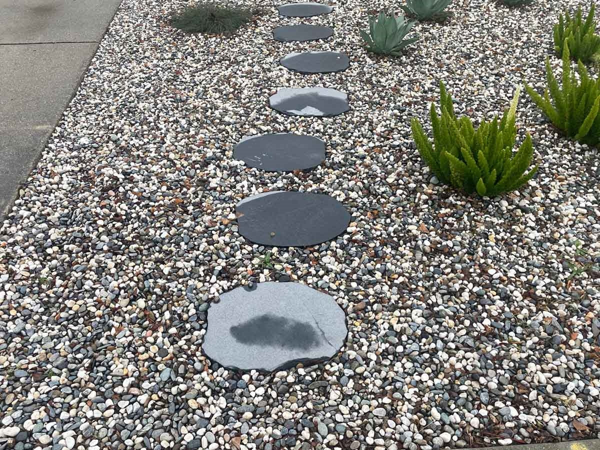 Black and White Zen Pebbles