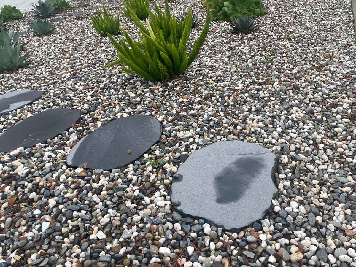 Black and White Zen Pebbles