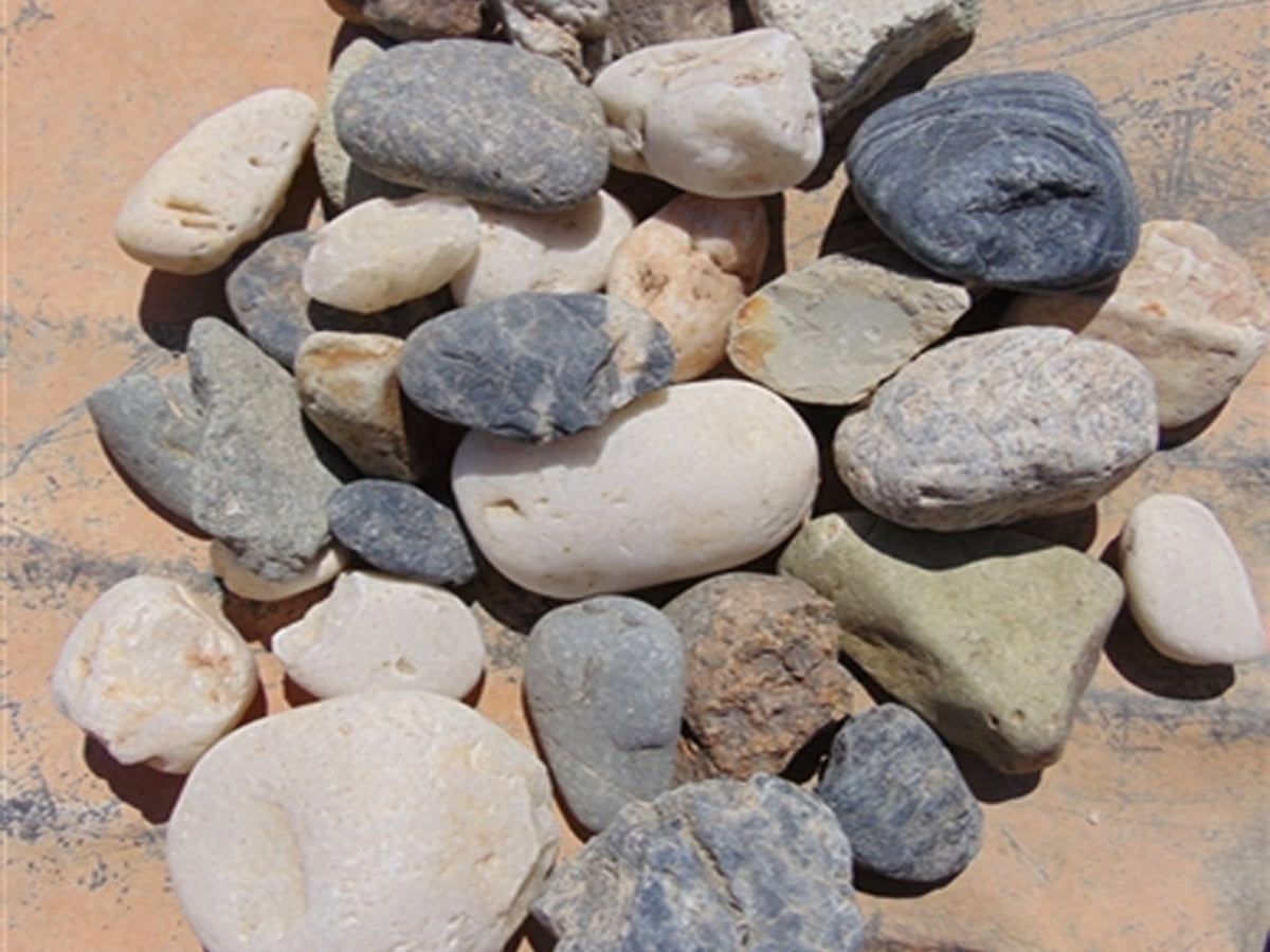Black and White Zen Pebbles