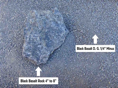 Black Basalt Decomposed Granite