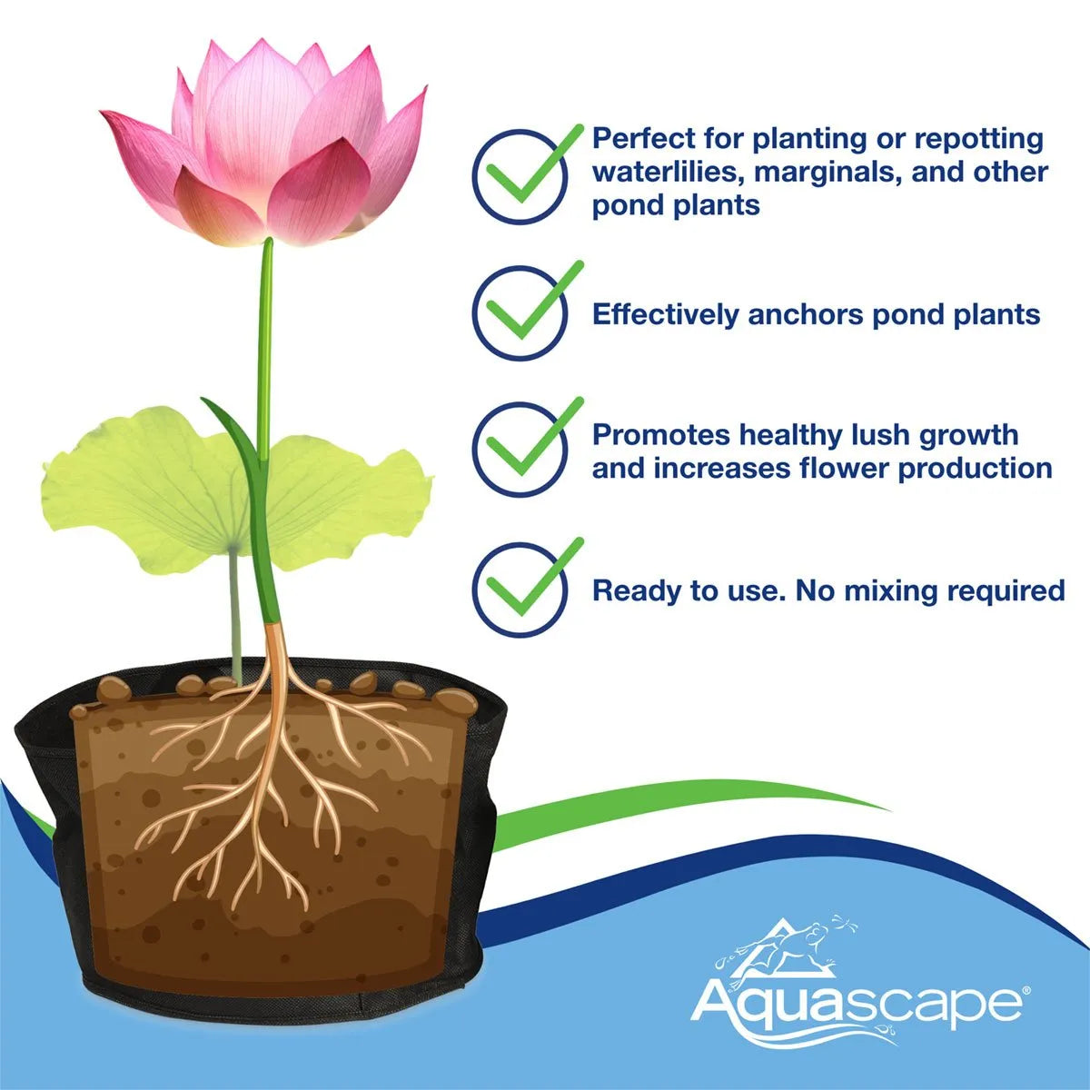 Pond Plant Potting Media - 215 Cu In /.0035 Cbm – image 8