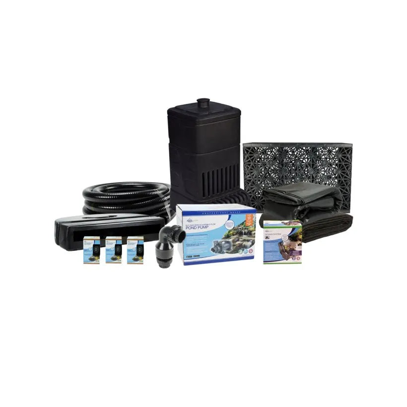 Large Pondless Waterfall Kit 26' Stream W/Sld 5000-9000 Adjustable Flow Pond Pump – image 2