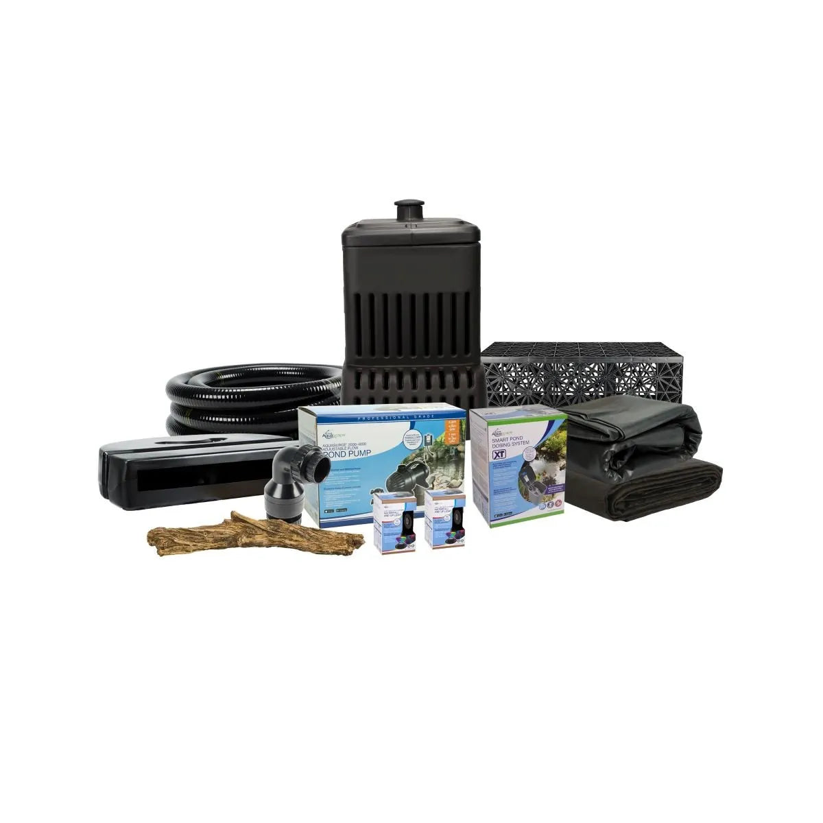 Medium Deluxe Pondless Waterfall Kit 16' Stream W/Aquasurge 2000-4000 Adjustable Flow Pond Pump – image 2