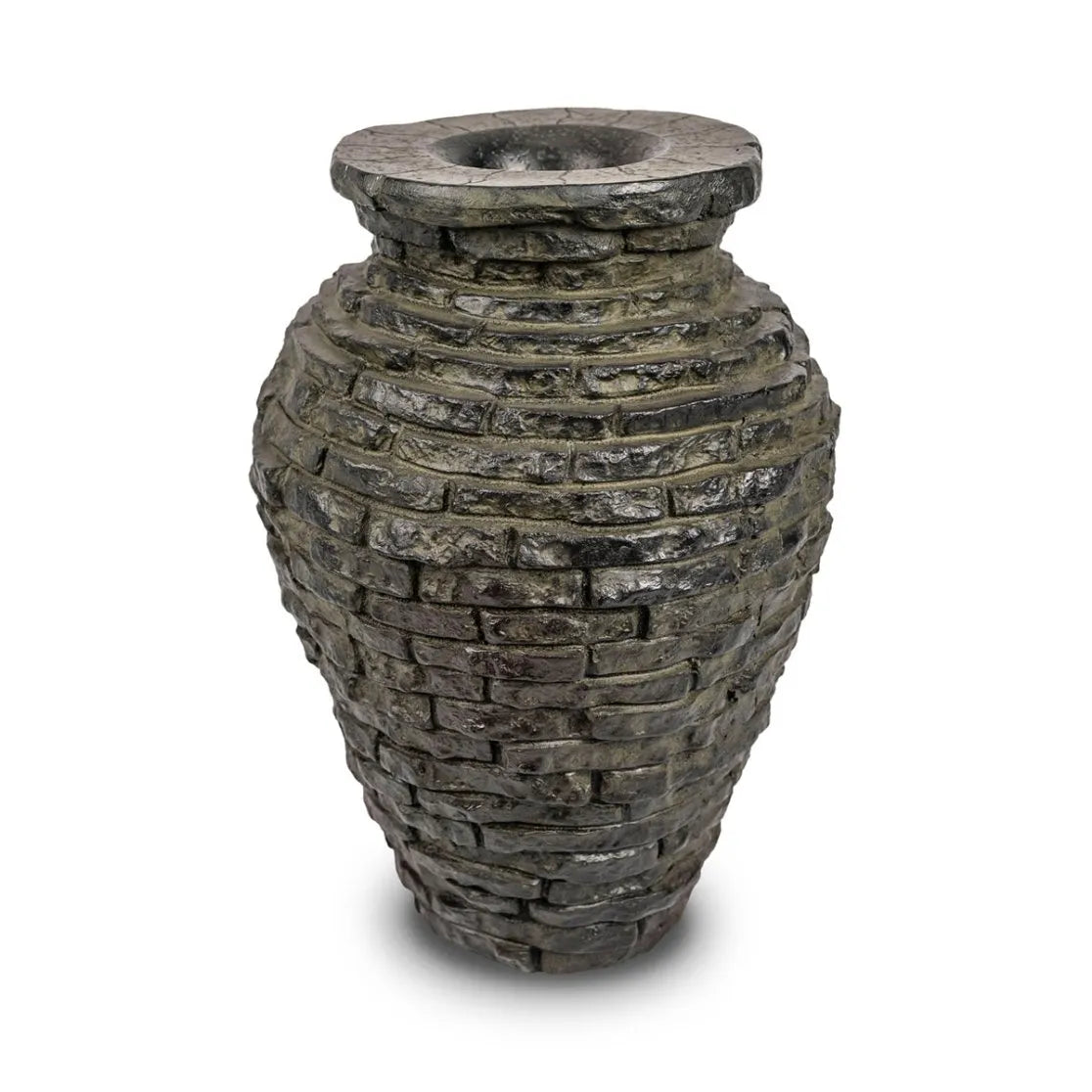 Stacked Slate Urn - 13" H (34 Cm) – image 2