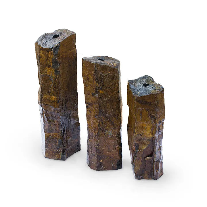 Natural Mongolian Basalt Columns Set Of 3 – image 3