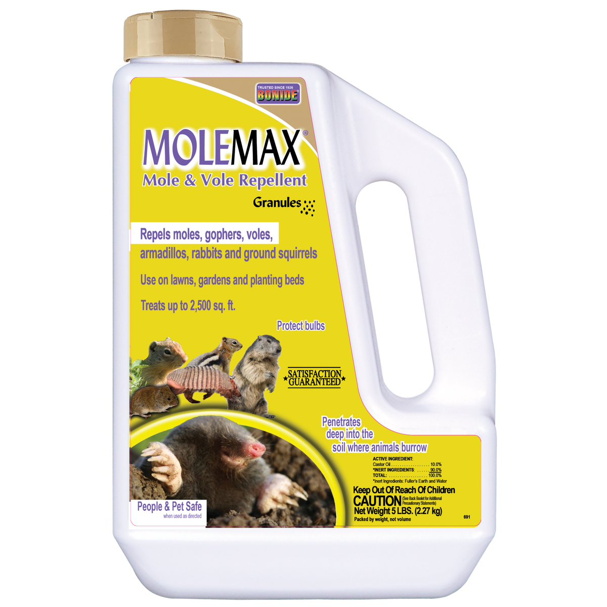 Bonide MoleMax Mole & Vole Repellent Granules